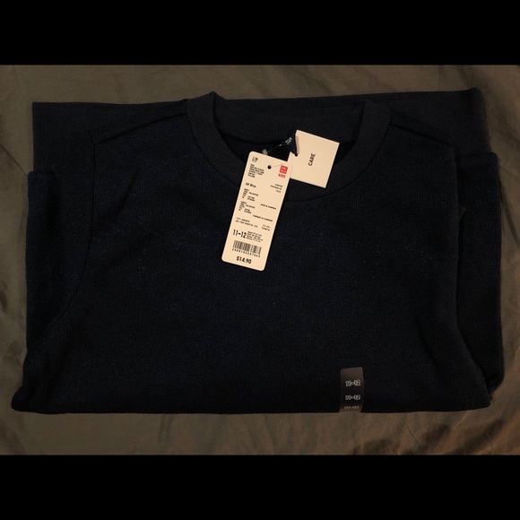 Uniqlo - Boys - 11-12 - Knitted Fleece Crew Neck - Picture 5 of 5